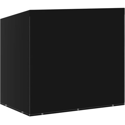 vidaXL Schwarzer Schaukelbezug mit Ösen - Outdoor-Schutz vidaXL Schwarzer Schaukelbezug mit Ösen - Outdoor-Schutz