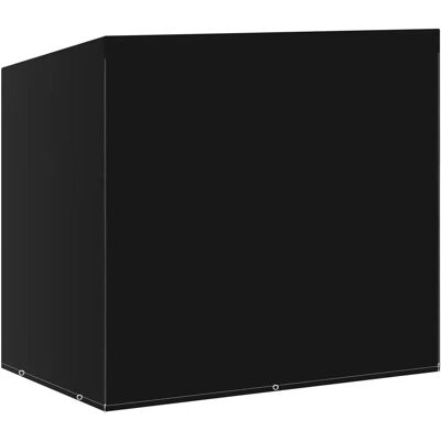 vidaXL Hollywood Swing Abdeckhaube 6 Ösen 135x105x175 cm Schwarz vidaXL Hollywood Swing Abdeckhaube 6 Ösen 135x105x175 cm Schwarz