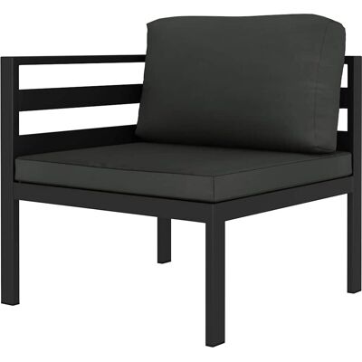 vidaXL Ecksofa - Antracita - Für Innen/Außen vidaXL Ecksofa - Antracita - Für Innen/Außen