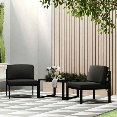 vidaXL Modular-Sofa - Anthrazit - Ecksection vidaXL Modular-Sofa - Anthrazit - Ecksection