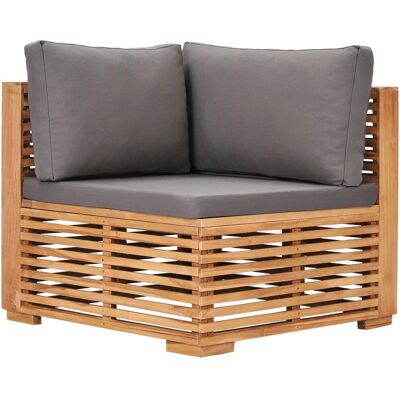 Sofa narożna ogrodowa z poduszkami - Meble ogrodowe Sofa narożna ogrodowa z poduszkami - Meble ogrodowe