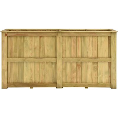 vidaXL Hochbeet aus imprägniertem Kiefernholz 196x50x100cm vidaXL Hochbeet aus imprägniertem Kiefernholz 196x50x100cm