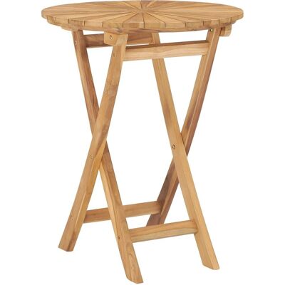 vidaXL Gartentisch - Klappbarer Teak-Holztisch - Gartenmöbel vidaXL Gartentisch - Klappbarer Teak-Holztisch - Gartenmöbel