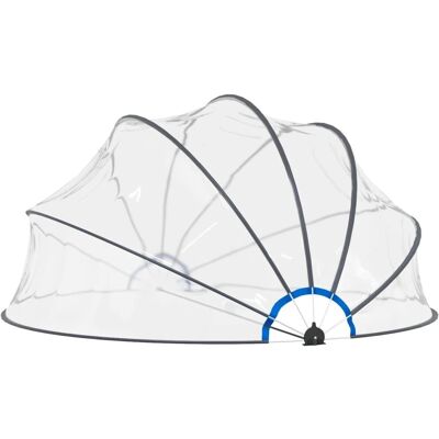 vidaXL Transparent Pool Dome 440x220 cm - Pool Cover vidaXL Transparent Pool Dome 440x220 cm - Pool Cover