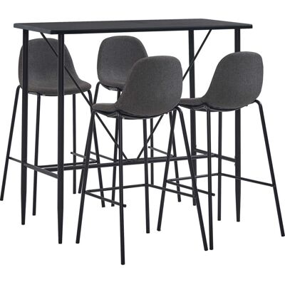 VidaXL 129629 - Modernes Grau Küchen- & Barmöbel-Set VidaXL 129629 - Modernes Grau Küchen- & Barmöbel-Set