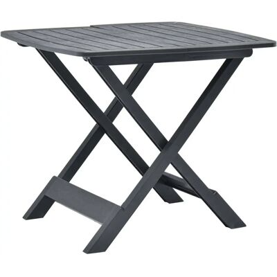 vidaXL 48792 Klapptisch für Garten - Anthrazit - Gartentisch vidaXL 48792 Klapptisch für Garten - Anthrazit - Gartentisch
