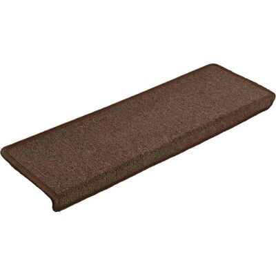 vidaXL Braune Teppich-Treppenstufen - Treppenstufen - 15 Stück, 65x21x4 cm vidaXL Braune Teppich-Treppenstufen - Treppenstufen - 15 Stück, 65x21x4 cm