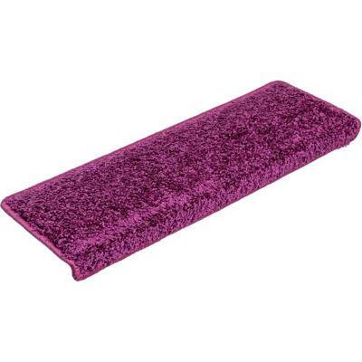 vidaXL Tappetini Scala 15 Pz - Viola - Antiscivolo, 65x21x4 cm vidaXL Tappetini Scala 15 Pz - Viola - Antiscivolo, 65x21x4 cm