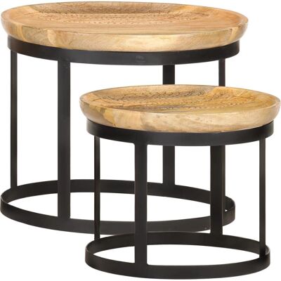vidaXL 286470 Kaffee- / Beistell- / Beistelltisch - Beistelltisch vidaXL 286470 Kaffee- / Beistell- / Beistelltisch - Beistelltisch