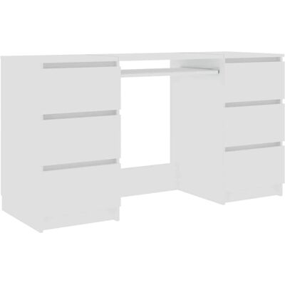 Schreibtisch 140x50x77 cm Holzwerkstoff vidaXL Schreibtisch 140x50x77 cm Holzwerkstoff vidaXL