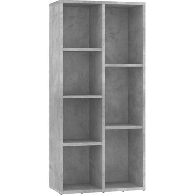 vidaXL Bücherregal Beton Grau 50x25x106 cm - Wohnzimmer vidaXL Bücherregal Beton Grau 50x25x106 cm - Wohnzimmer