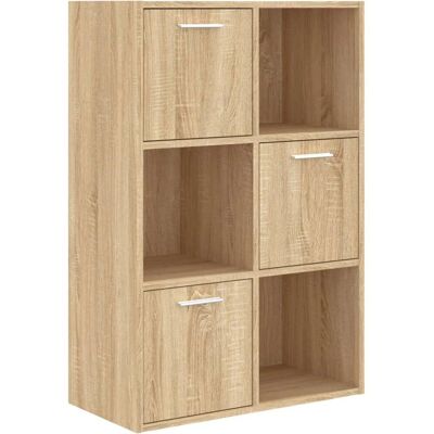 vidaXL Boekenkast - Eikenhout Sonoma - Woonkamer meubel vidaXL Boekenkast - Eikenhout Sonoma - Woonkamer meubel