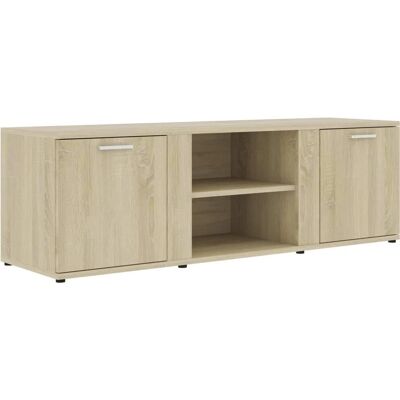 vidaXL TV Kast Sonoma Eiken 120x34x37 cm Spaanplaat vidaXL TV Kast Sonoma Eiken 120x34x37 cm Spaanplaat