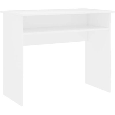 vidaXL Wit Bureau 90x50x74 cm - Bureau vidaXL Wit Bureau 90x50x74 cm - Bureau