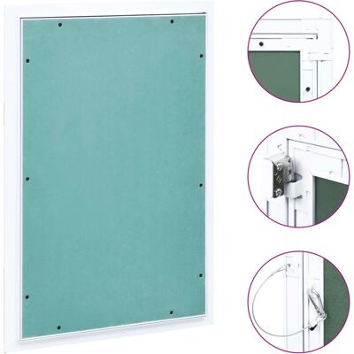 vidaXL Aluminium Rahmen Zugangstür 400x600 mm - Zugangsklappe vidaXL Aluminium Rahmen Zugangstür 400x600 mm - Zugangsklappe