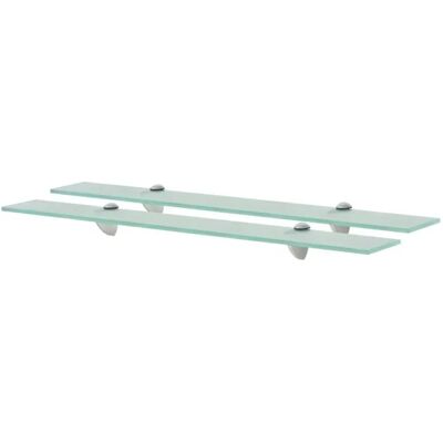 vidaXL Schweberegale 70x10 cm 8 mm - Floating Shelves vidaXL Schweberegale 70x10 cm 8 mm - Floating Shelves