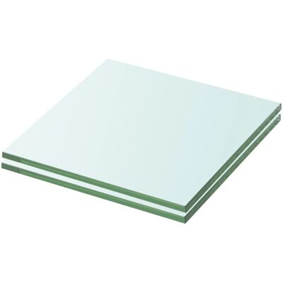vidaXL 1/2x Glasregal 20x15cm - Transparent Ausstellungsregal vidaXL 1/2x Glasregal 20x15cm - Transparent Ausstellungsregal