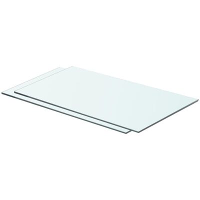 vidaXL shelves 2 pcs. glass transparent 60 x 30 cm - shelves vidaXL shelves 2 pcs. glass transparent 60 x 30 cm - shelves