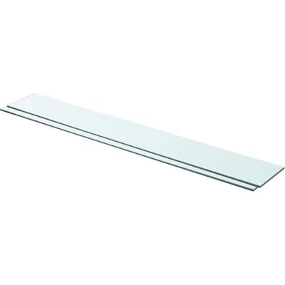 vidaXL Glazen Planken 2 stuks - 90x12 cm Transparant Moderne Presentatie vidaXL Glazen Planken 2 stuks - 90x12 cm Transparant Moderne Presentatie