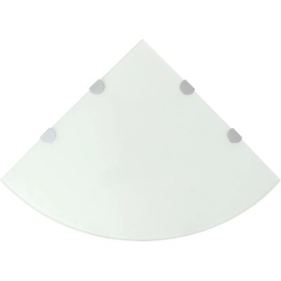 vidaXL 3051600 Wit Veiligheidsglas Plank - Plank vidaXL 3051600 Wit Veiligheidsglas Plank - Plank