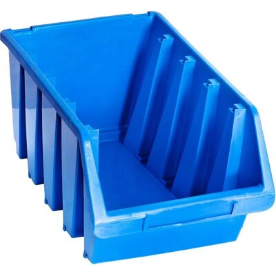 vidaXL Aufbewahrungsboxen 14 Stk Blau Kunststoff - Aufbewahrungsbehälter vidaXL Aufbewahrungsboxen 14 Stk Blau Kunststoff - Aufbewahrungsbehälter