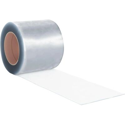 vidaXL 25 m Transparent PVC Strip Curtain Roll - Warehouse & Door vidaXL 25 m Transparent PVC Strip Curtain Roll - Warehouse & Door