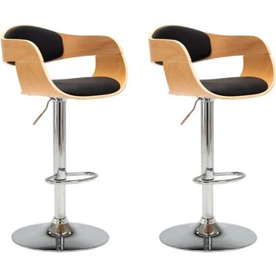 vidaXL 3052715 Verstellbarer Barhocker - Küche, Schwarz vidaXL 3052715 Verstellbarer Barhocker - Küche, Schwarz