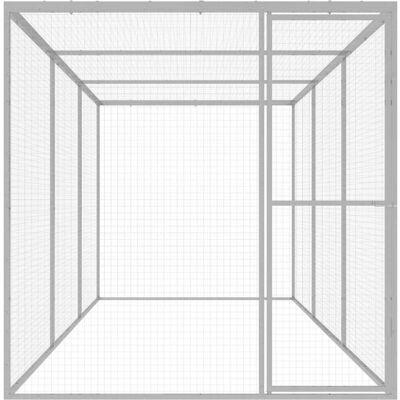 Gabbia per gatti vidaXL 4,5x1,5x1,5 m in Acciaio Zincato Casa per Animali Gabbia per gatti vidaXL 4,5x1,5x1,5 m in Acciaio Zincato Casa per Animali