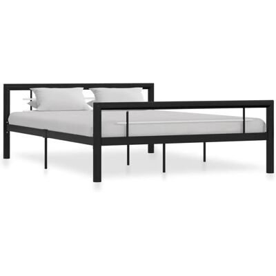 vidaXL 284554 Metal Bed Frame - Bedroom Modern Steel - Bed Frame vidaXL 284554 Metal Bed Frame - Bedroom Modern Steel - Bed Frame