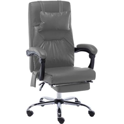 VidaXL bureaustoel met massage - Antraciet VidaXL bureaustoel met massage - Antraciet