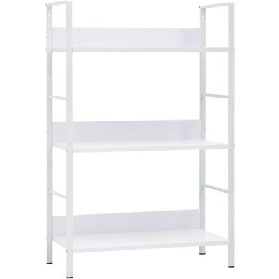 vidaXL 288220 Étagère blanche à 3 niveaux - Étagère - Publicité vidaXL 288220 Étagère blanche à 3 niveaux - Étagère - Publicité