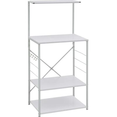 Maisonchic vidaXL922135 - Blanco - Armario para microondas Maisonchic vidaXL922135 - Blanco - Armario para microondas