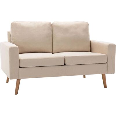 VidaXL 288706 sofa - Creme - Skandinavisk Stil VidaXL 288706 sofa - Creme - Skandinavisk Stil