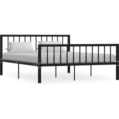 vidaXL Metallivetopyy 160x200 cm - Sänky vidaXL Metallivetopyy 160x200 cm - Sänky