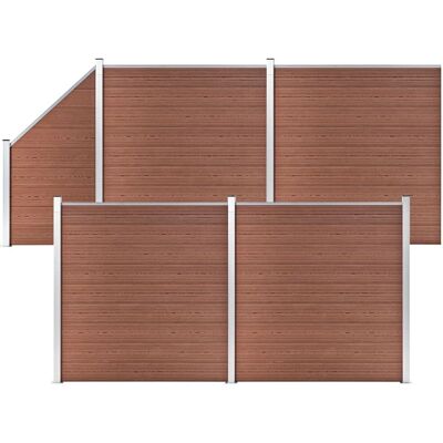 VIDAXL Nova - Zaunpaneele 4 Quadrate 1 Schräg 792x186cm - Zaunpaneele VIDAXL Nova - Zaunpaneele 4 Quadrate 1 Schräg 792x186cm - Zaunpaneele