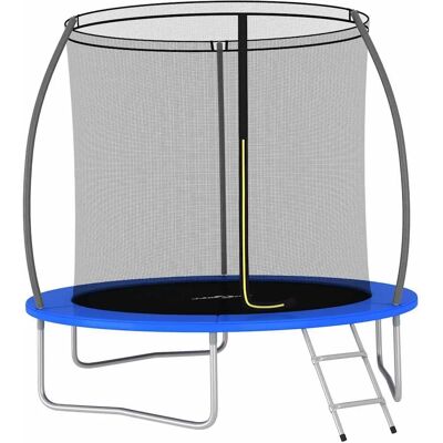vidaXL Trampolin Set Rund 244x55 cm - Für Draußen Spaß vidaXL Trampolin Set Rund 244x55 cm - Für Draußen Spaß
