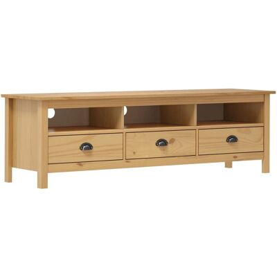 vidaXL TV-Schrank Hill Honigbraun - TV-Schrank vidaXL TV-Schrank Hill Honigbraun - TV-Schrank