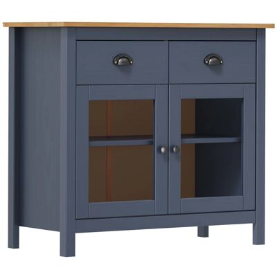 vidaXL Massivholz Kiefer Sideboard Hill Grey - Sideboard vidaXL Massivholz Kiefer Sideboard Hill Grey - Sideboard
