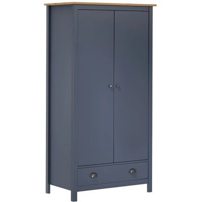 vidaXL 89x50x170 cm Armoire en Pin Massif - Wardrobe - Publicité vidaXL 89x50x170 cm Armoire en Pin Massif - Wardrobe - Publicité