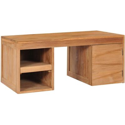 vidaXL Awo72839 Ruskea Massiivinen Teak-työpöytä - Sohvapöytä vidaXL Awo72839 Ruskea Massiivinen Teak-työpöytä - Sohvapöytä