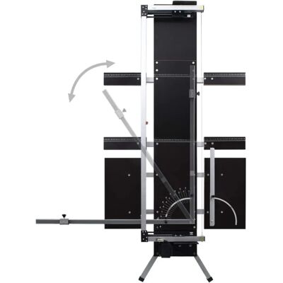 vidaXL Skumskærer 137cm Justerbar Vinkel 200W Sort vidaXL Skumskærer 137cm Justerbar Vinkel 200W Sort