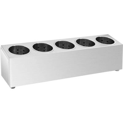 vidaXL Modell - Besteckkorb aus Edelstahl - Silber vidaXL Modell - Besteckkorb aus Edelstahl - Silber