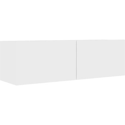 vidaXL Weiß Wand-TV-Schrank 100x30x30cm - TV Möbel vidaXL Weiß Wand-TV-Schrank 100x30x30cm - TV Möbel