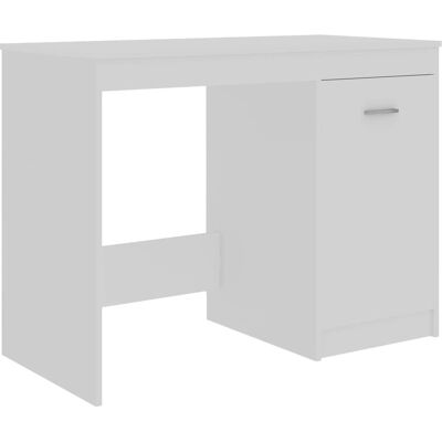 vidaXL 801796 Weiß Engineered Holz Schreibtisch - Schreibtisch vidaXL 801796 Weiß Engineered Holz Schreibtisch - Schreibtisch