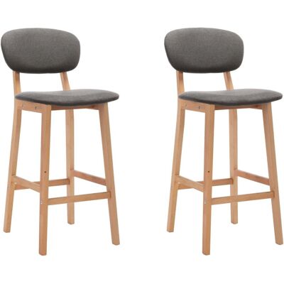 vidaXL 289367 Eikenhouten Barkruk - Barkruk vidaXL 289367 Eikenhouten Barkruk - Barkruk