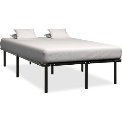 vidaXL Bettrahmen Schwarz Metall 140x200cm - Bettrahmen vidaXL Bettrahmen Schwarz Metall 140x200cm - Bettrahmen