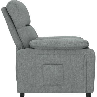 vidaXL Recliner Mørkegråt Stoff - Reclinerstol vidaXL Recliner Mørkegråt Stoff - Reclinerstol