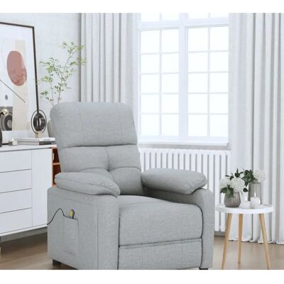 vidaXL Massagestuhl - Relaxfunktion und Stoffbezug vidaXL Massagestuhl - Relaxfunktion und Stoffbezug