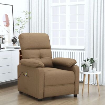 vidaXL Massagesessel - Braun mit 6 Massageprogrammen vidaXL Massagesessel - Braun mit 6 Massageprogrammen