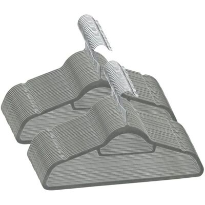 vidaXL 50 stk bøjler s anti-slip fløjl - Bøjler vidaXL 50 stk bøjler s anti-slip fløjl - Bøjler